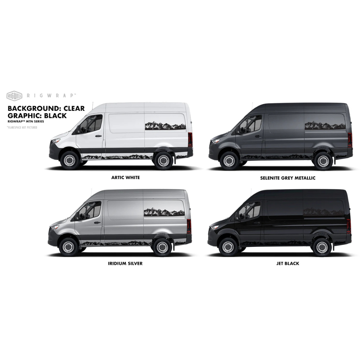 RIGWRAP Black Graphics MTN Series