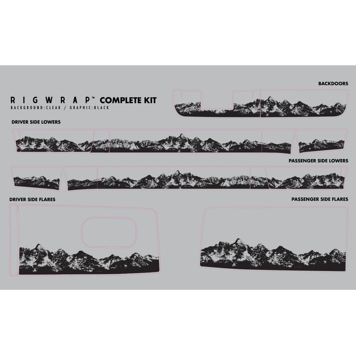 RIGWRAP MTN Series Complete Kit