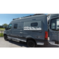 White RIGWRAP MTN Series installed on Sprinter Revel