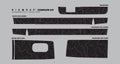 RIGWRAP™ Topo Series - Black Background / Clear Topo