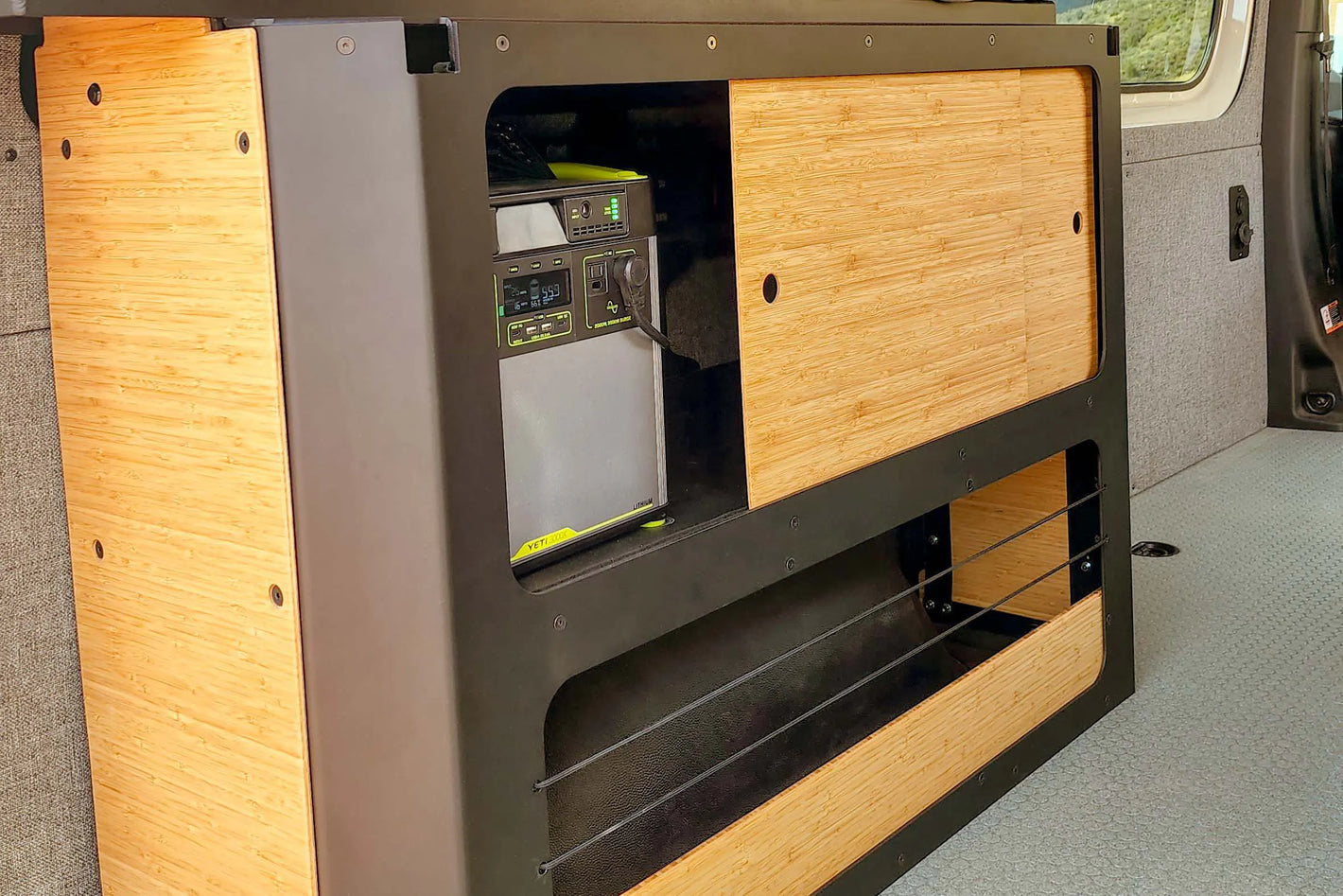 Nomad Bed System Electrical Storage