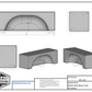 36 Gallon Water Tank for Sprinter Vans - spec sheet
