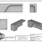 20 Gallon Water Tank for Sprinter Vans - right side spec sheet