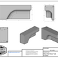 33 Gallon Water Tank for Sprinter Vans - Right Side Spec Sheet