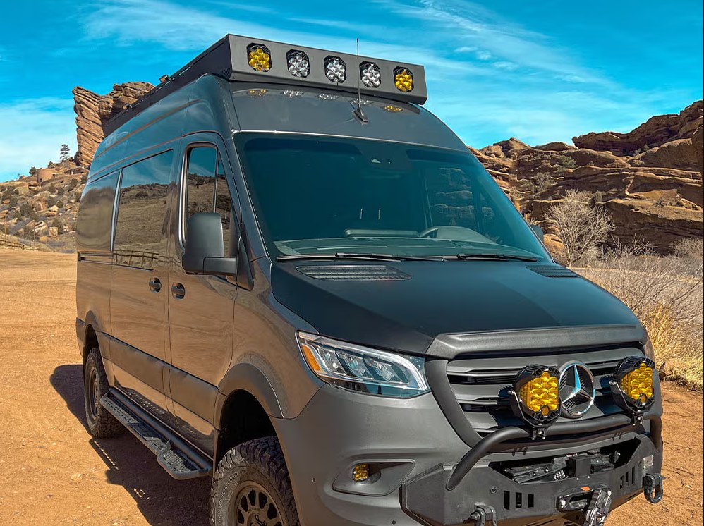 Exterior Of Van Sprinter