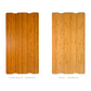 Laminate Bamboo and Real Bamboo console table top options