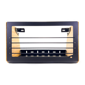 Front view of Stash Cab 24" Open for Sprinter Van