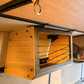 Installed Stash Cab with brackets for Adventure Wagon
