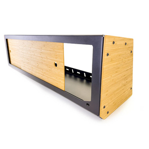Stash Cab 48" Slider with Bamboo Door Open