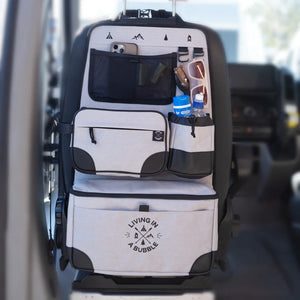 Seat Back Storage In Grey