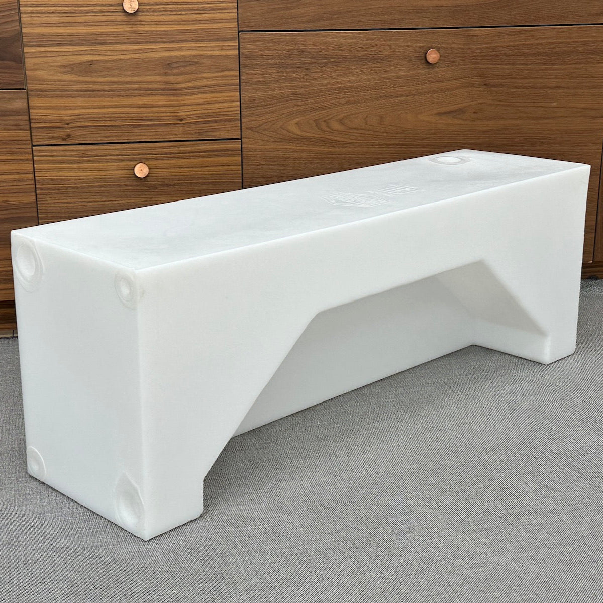25 Gallon Water Tank for Transit Vans - uninstalled view