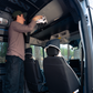 Ford Transit Headliner Shelf & Curtain Rod