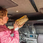 Mercedes Sprinter Headliner Shelf & Curtain Rod