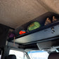 Mercedes Sprinter Headliner Shelf & Curtain Rod