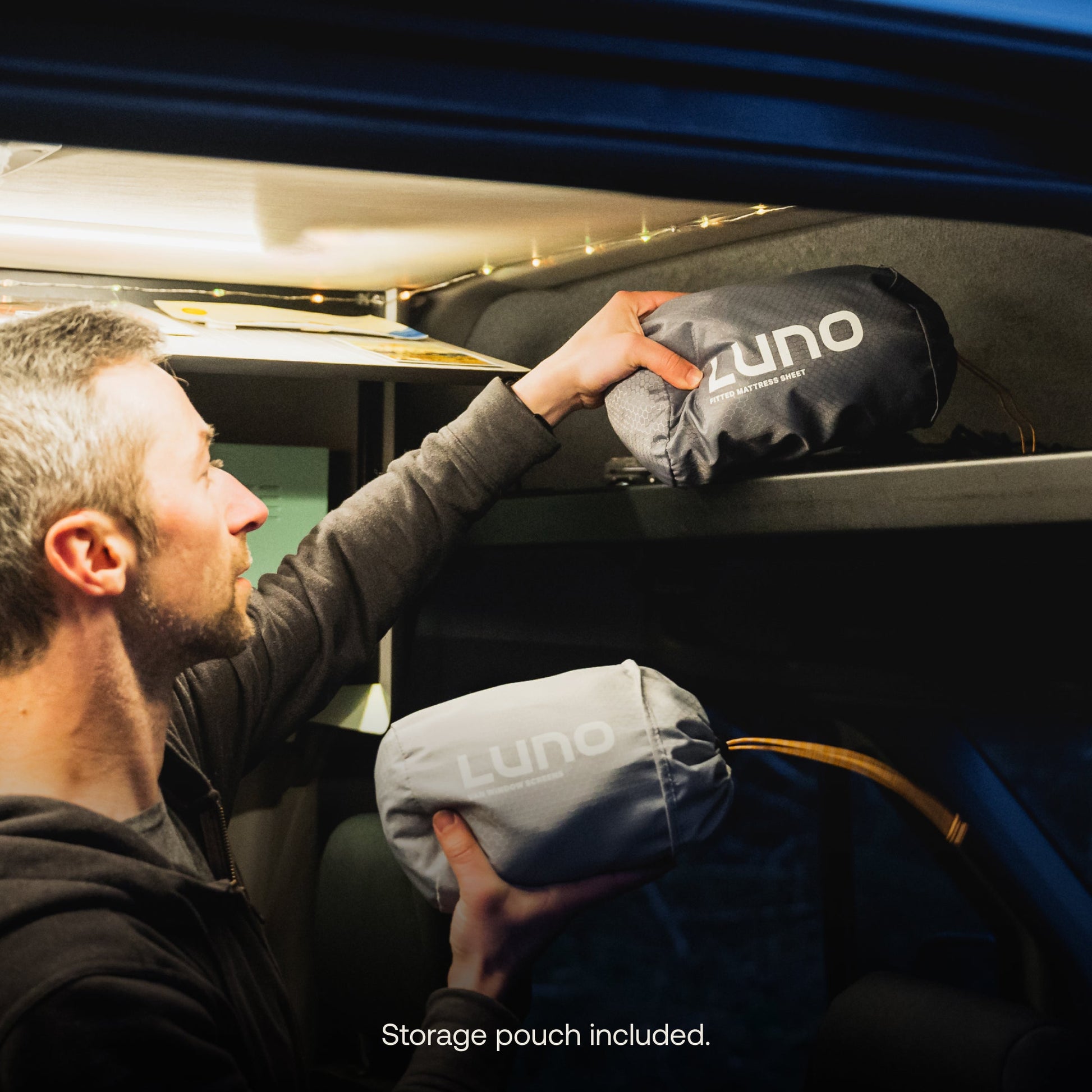 Luna Storage Puch Included For Fitted Sheets
