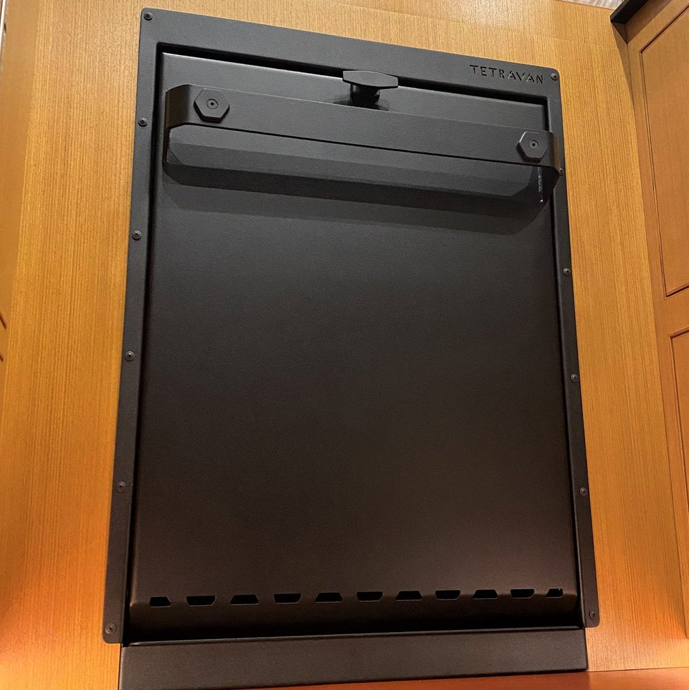 Tetravan Folding Shower 2.1 with Magnetic Curtain - Universal Fit!