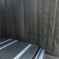 Insulated Privacy Curtain for Headliner Shelf for Sprinter Vans