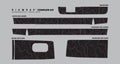 RIGWRAP™ Topo Series - Black Background / White Topo